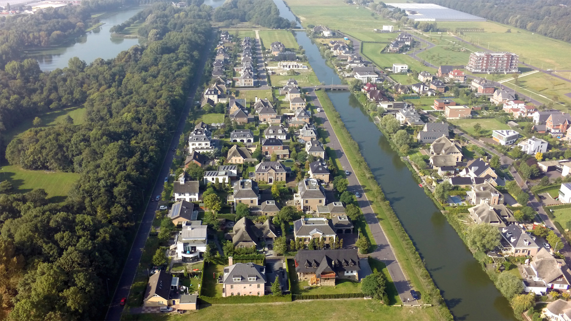 Zonnepanelen voor villawijk